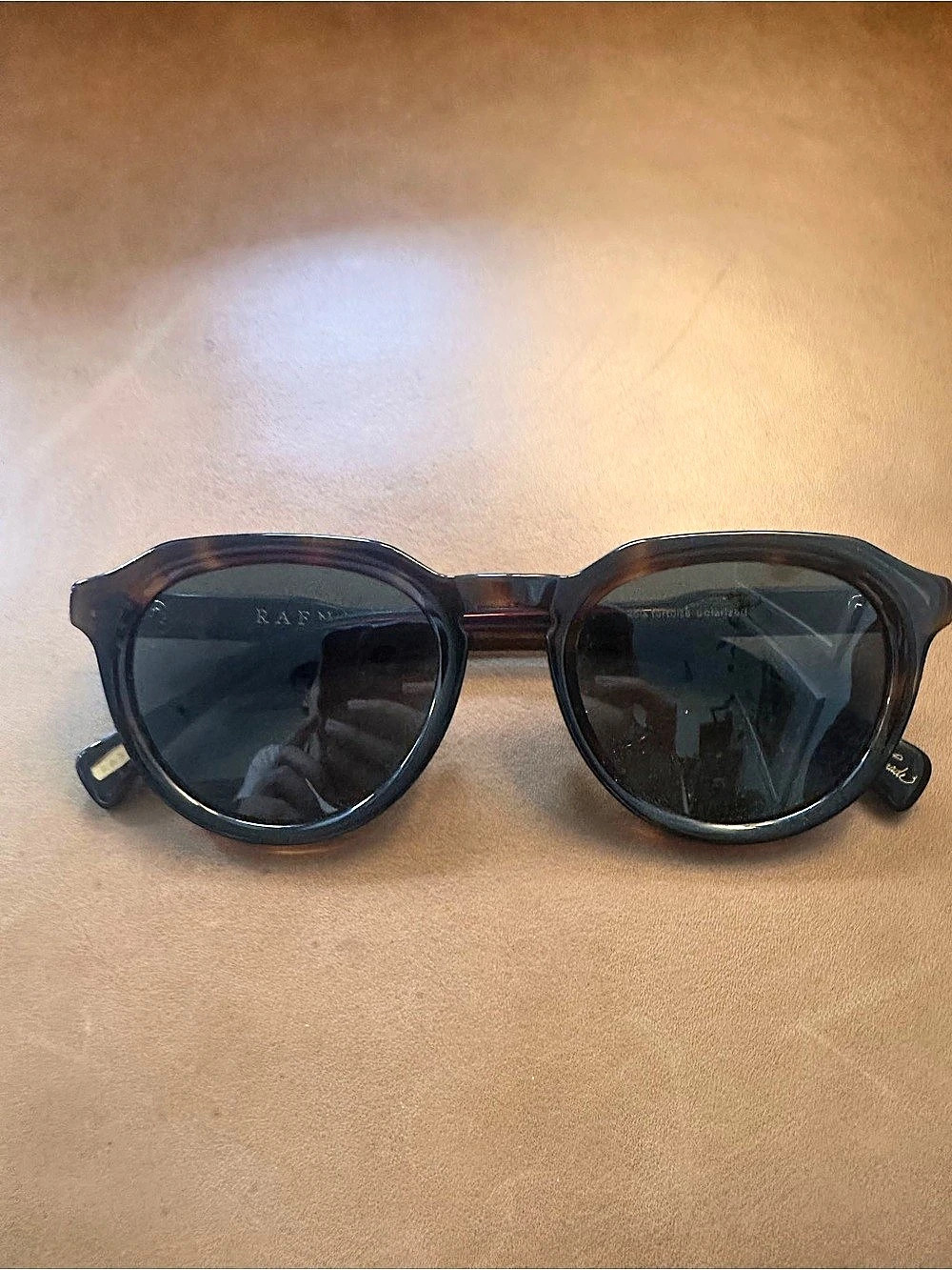 RAEN Sage Kola Tortoise Polarized Sunglasses + Original Case
